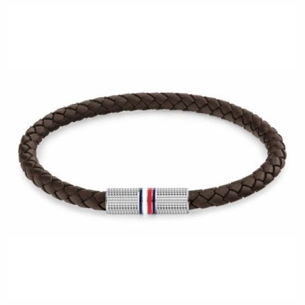 Brązowa męska skórzana bransoletka Tommy Hilfiger 2790458