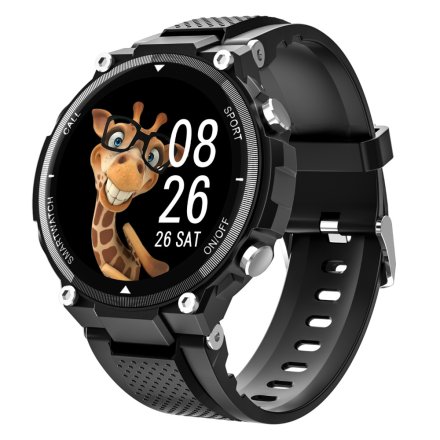 Smartwatch z funkcją rozmowy czarny Pacific 34-01 Sport Kroki Kalorie Puls