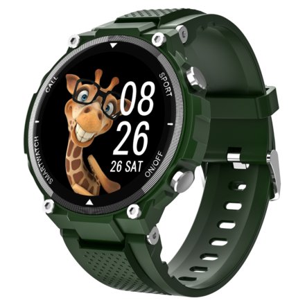 Smartwatch z funkcją rozmowy zielony Pacific 34-02 Sport Kroki Kalorie Puls