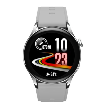 Smartwatch z funkcją rozmowy srebrny Pacific 35-01 Sport Kroki Kalorie Puls