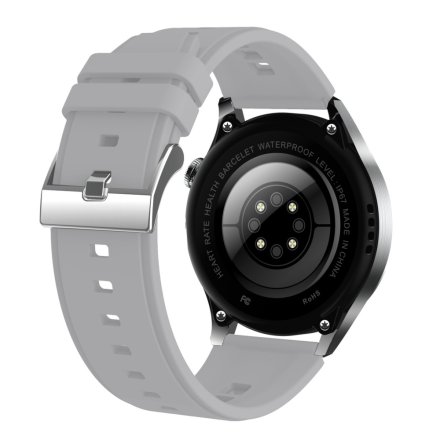 Smartwatch z funkcją rozmowy srebrny Pacific 35-01 Sport Kroki Kalorie Puls