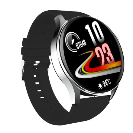 Smartwatch z funkcją rozmowy srebrny Pacific 35-03 Sport Kroki Kalorie Puls