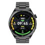 Smartwatch Garett V12 czarny stalowy + pasek