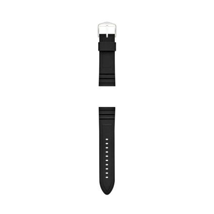 Czarny pasek do zegarka / smartwatcha Fossil 24 mm S241080