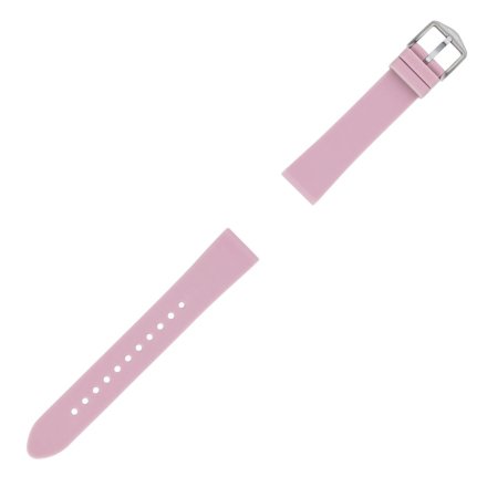 Różowy  pasek do zegarka / smartwatcha Fossil 18 mm S181415