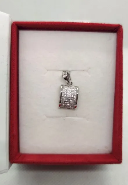 Zawieszka srebrna z cyrkoniami  GR33 • Srebro 925