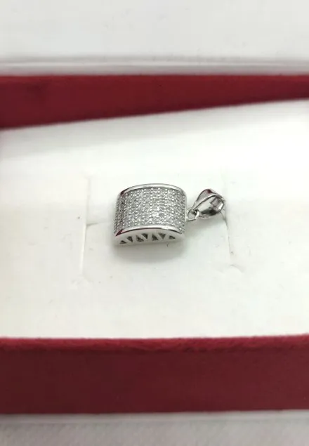 Zawieszka srebrna z cyrkoniami  GR33 • Srebro 925