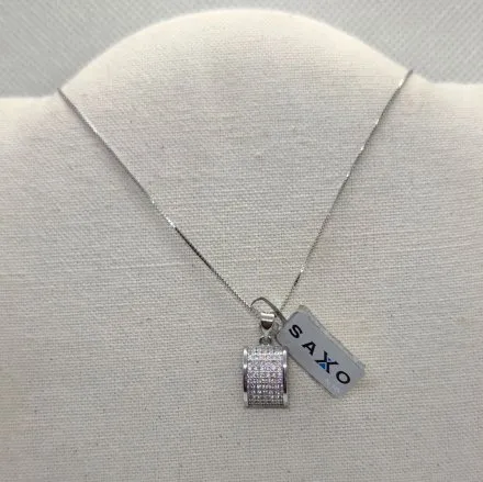 Zawieszka srebrna z cyrkoniami  GR33 • Srebro 925