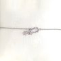 Srebrna bransoletka z łezką i kwiatuszkiem GR29 • Srebro 925