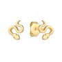 Złote kolczyki małe węże  • Złoto 585 0.88g 