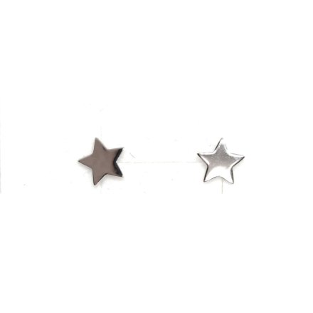 Srebrne kolczyki gwiazdki GR17 • Srebro 925