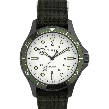 Męski zegarek Timex Navi zielony TW2T75500