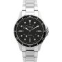 Męski zegarek Timex  Expedition Military Navi srebrny z bransoletką TW2U10800