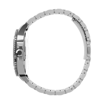 Męski zegarek Timex  Expedition Military Navi srebrny z bransoletką TW2U13200