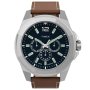 Męski zegarek Timex City Essex Avenue srebrny z paskiem TW2U42800