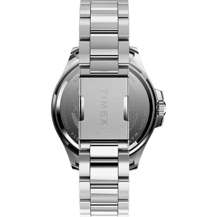 Męski zegarek Timex City Harborside Coast srebrny z bransoletką TW2U71900