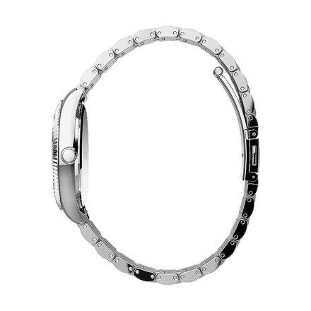 Srebrny zegarek Timex Waterbury Legacy Boyfriend z bransoletką TW2U78700