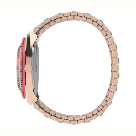 Różowozłoty  zegarek Timex Reissue z bransoletką TW2U81500