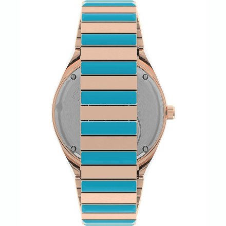 Różowozłoty  zegarek Timex Reissue z bransoletką TW2U81500