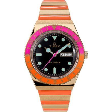 Złoty zegarek Timex Malibu z bransoletką TW2U81600