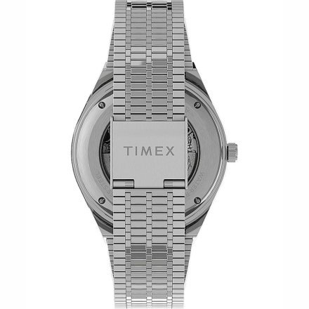 Męski zegarek Timex M79 Automatic srebrny z bransoletką TW2U83400