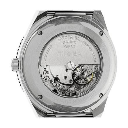 Męski zegarek Timex M79 Automatic srebrny z bransoletką TW2U83400
