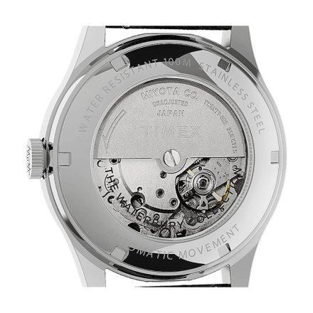 Męski zegarek Timex Waterbury Traditional Automatic srebrny TW2U83700