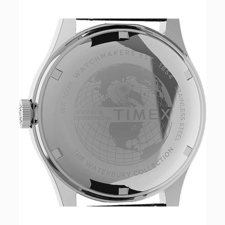 Męski zegarek Timex Waterbury Traditional srebrny TW2U90200