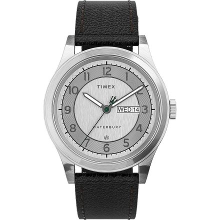 Męski zegarek Timex Waterbury Traditional srebrny TW2U90200