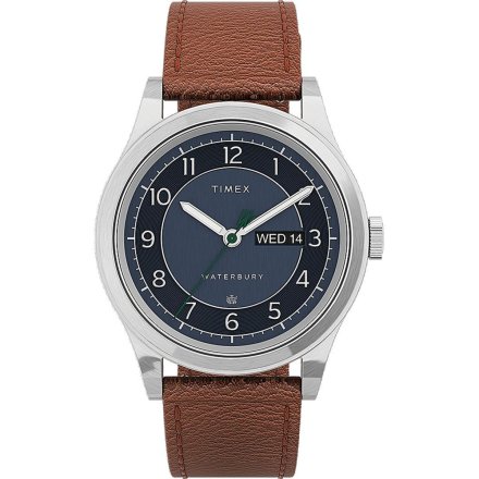 Męski zegarek Timex Waterbury Traditional srebrny TW2U90400