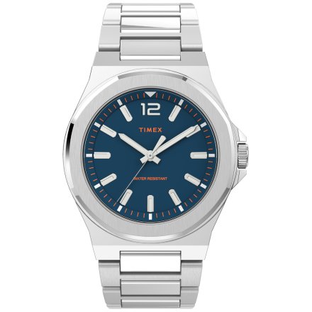 Męski zegarek Timex Essex Avenue srebrny z bransoletką TW2V02000