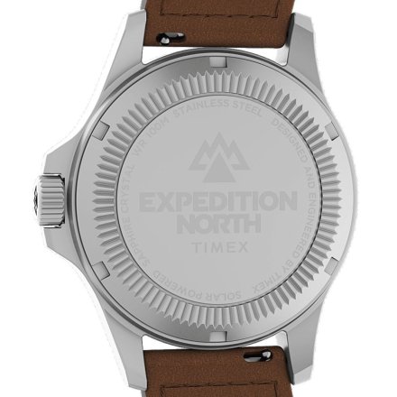 Męski zegarek Timex Expedition North Field Post Solar srebrny TW2V03600