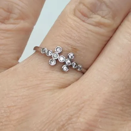 Srebrny pierścionek  GR20 • Srebro 925