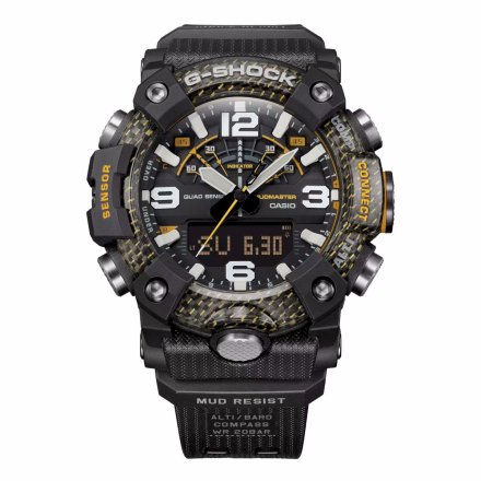 Czarny Zegarek Casio G-SHOCK Mudmaster Master of G GG-B100Y-1AER