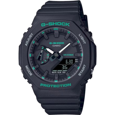 Czarny zegarek Casio G-SHOCK GMA-S2100GA-1AER