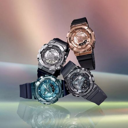Różowozłoty zegarek Casio G-SHOCK GM-S110PG-1AER