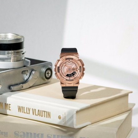 Różowozłoty zegarek Casio G-SHOCK GM-S110PG-1AER
