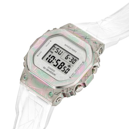 Kolorowy zegarek Casio G-SHOCK Adventurer's stone prostokątny GM-S5640GEM-7ER