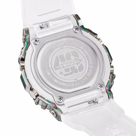Kolorowy zegarek Casio G-SHOCK Adventurer's stone prostokątny GM-S5640GEM-7ER