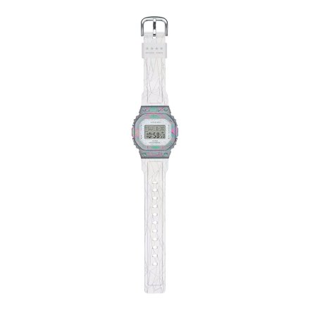 Kolorowy zegarek Casio G-SHOCK Adventurer's stone prostokątny GM-S5640GEM-7ER