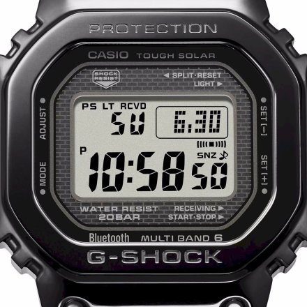 Czarny zegarek Casio G-SHOCK Eric Haze 40th Aniversary prostokątny GMW-B5000EH-1ER