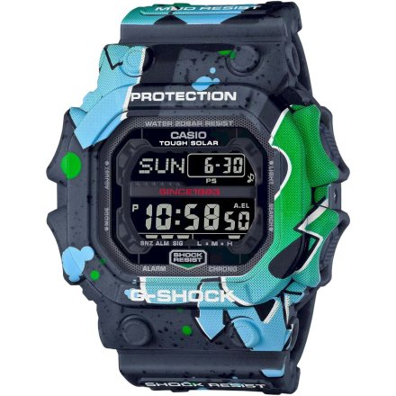 Grafitowy zegarek Casio G-SHOCK Graffiti Street Spirit GX-56SS-1ER