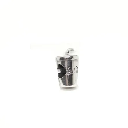 Srebrna zawieszka charms kubek coli  GR18 • Srebro 925