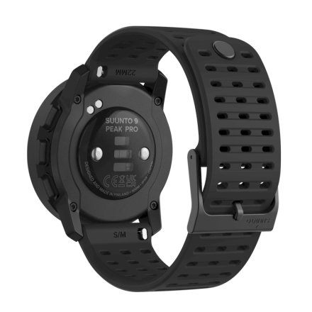 SUUNTO 9 PEAK PRO ALL BLACK SS050807000 czarny zegarek sportowy