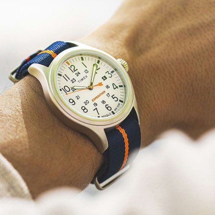 Męski zegarek Timex Expedition North Sierra srebrny TW2V22800
