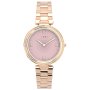 Różowozłoty zegarek Timex City z bransoletką TW2V24300