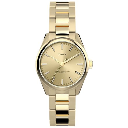 Złoty zegarek Timex Highview z bransoletką TW2V26200