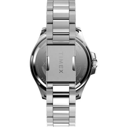 Męski zegarek Timex City Harborside Coast srebrny z bransoletką TW2V27400