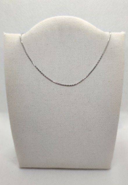 Srebrny łańcuszek cienki żmijka (linka) 50cm GR30 • Srebro 925