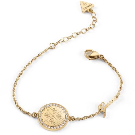 Złota damska bransoletka GUESS ROUND HARMONY JUBB01166JW (S)